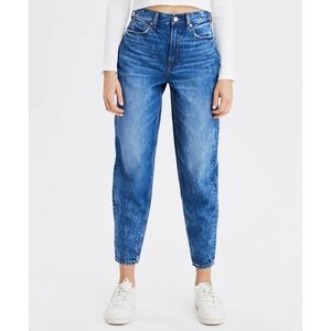 AMERICAN EAGLE | Balloon Leg Mom Jeans | 4